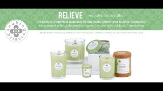 Seeking Balance Relieve Aromatherapy Candles