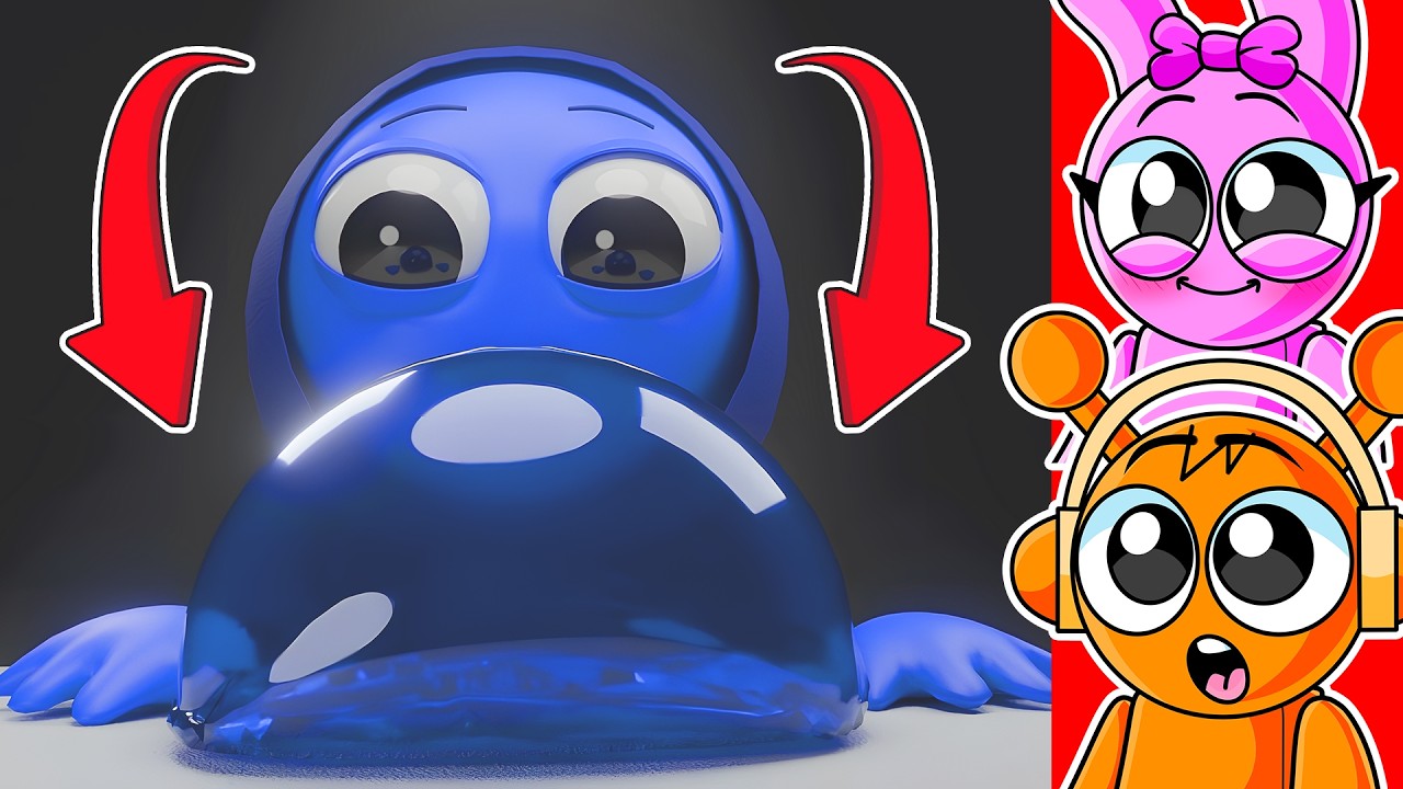 SPRUNKI JEVIN vs SLIME ASMR!!