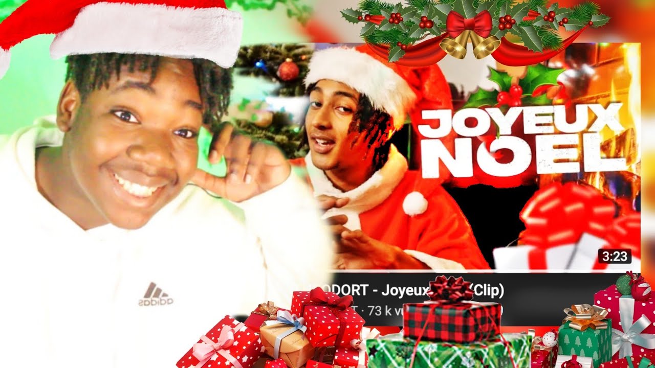 JE RÉAGIS À LA MUSIQUE " joyeux Noël " de theodortytb ( un vrai poète