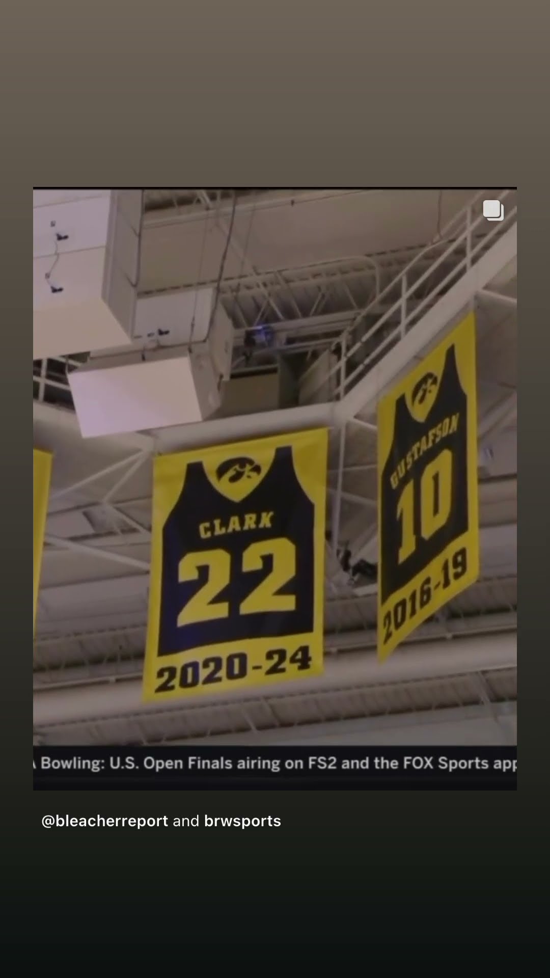 Iowa retires Caitlin Clark’s jersey #hoodnews #caitlinclark #iowa #iowahawkeyes #basketball #how #us