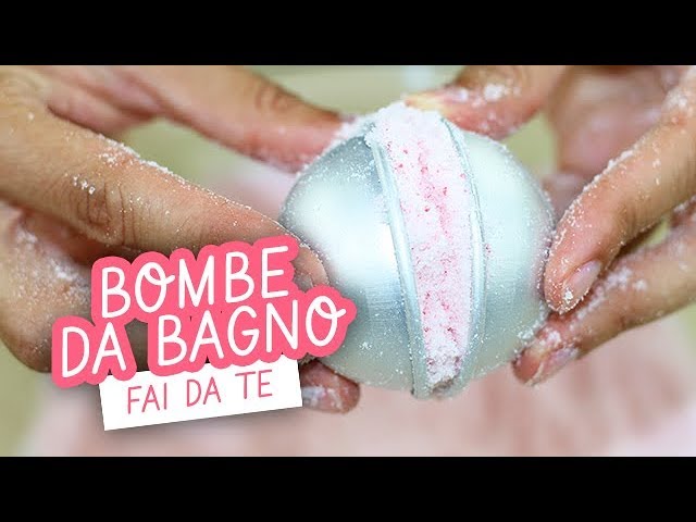 Bombe da bagno FAI DA TE facilissime - DIY easy bath bomb 