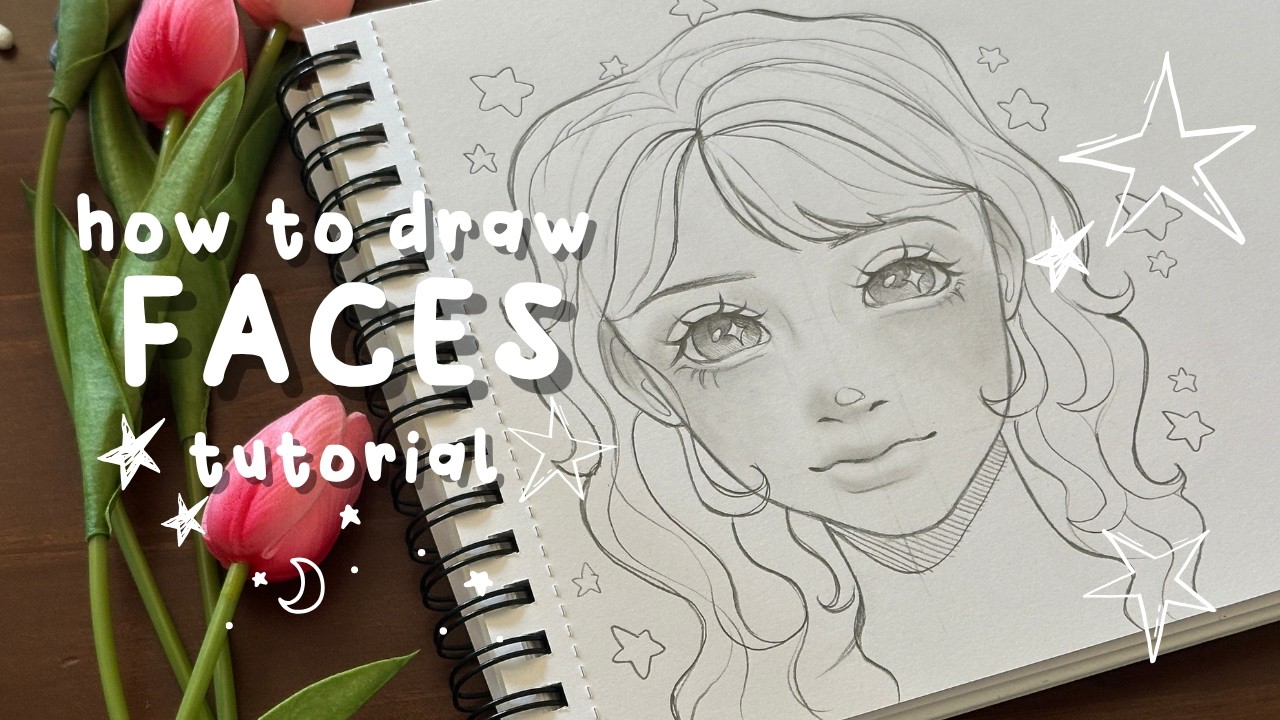 How to Draw a Face Step by Step ️ Easy Tutorial for Beginners - YouTube