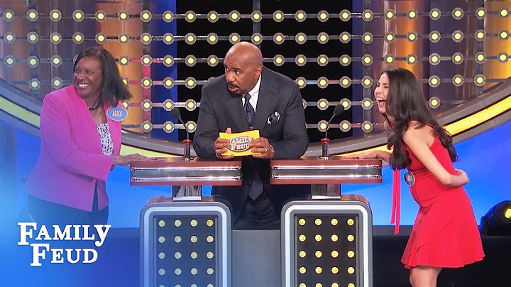 Where you goin' with this Darrell? | Family Feud