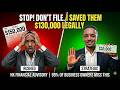 STOP! Don’t File Your 2025 Taxes Until You See This (Legal Tax Avoidance)