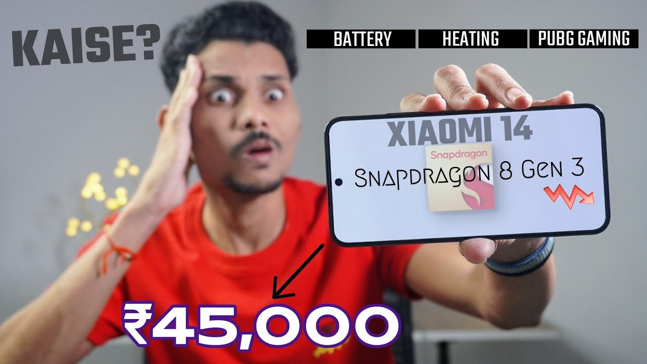 Xiaomi 14 Review // Cheapest Snapdragon 8 Gen 3 Phone / very bad performance,Heating & Gaming 😯