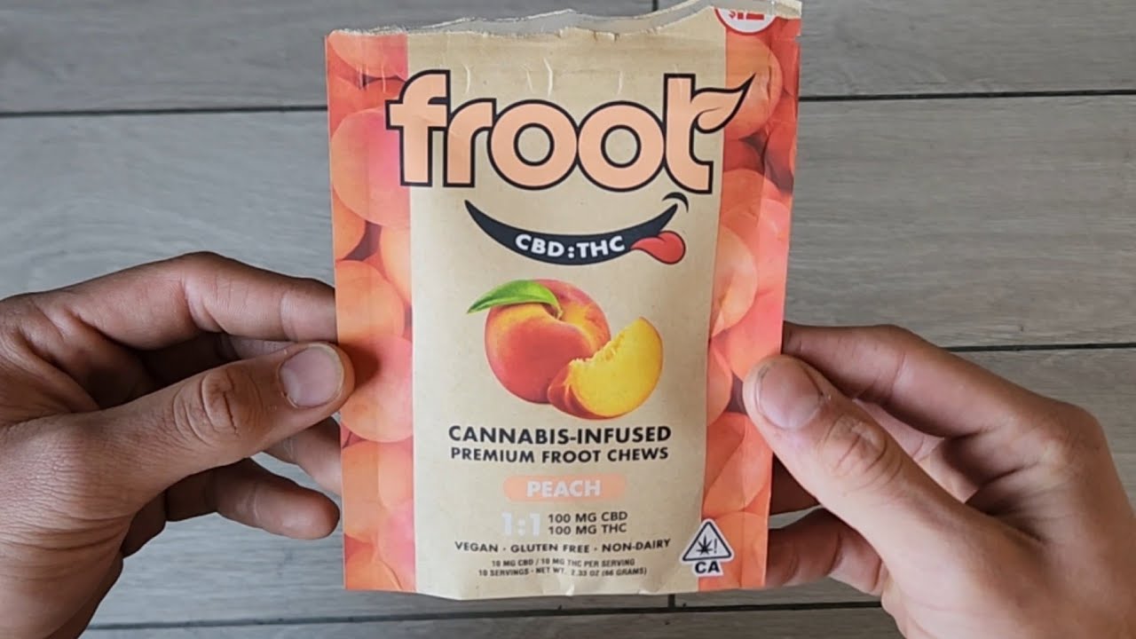 Froot: Peach THC:CBD Gummies Review