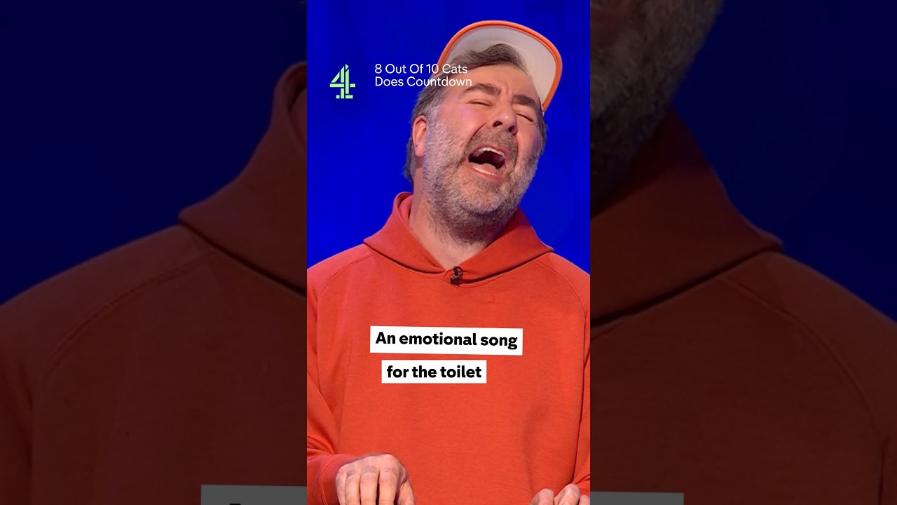 David O'Doherty is a very brave man #CatsCountdown #DavidODoherty