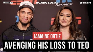 Jamaine Ortiz on Lessons He Learned In Lomachenko Fight and How It Prepares Him for Teofimo Lopez