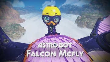 Astro Bot // Falcon McFly (Boss) // 100% Walkthrough // All Bots