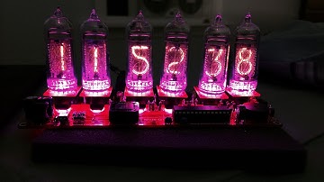 nixie clock build time lapse