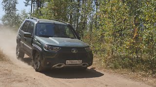 Прелести Lada Niva Travel на оффруде и разгон до 100