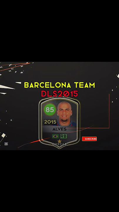 DLS 2015 BARCELONA 💀 | Dream League Soccer 2025!
