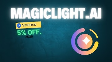 💡 MagicLight AI Coupon Code (2025) — 5% OFF All Plans 🔥 | Easy Setup + Review