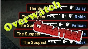 "CHEATER!" CS:GO- Overwatch #1