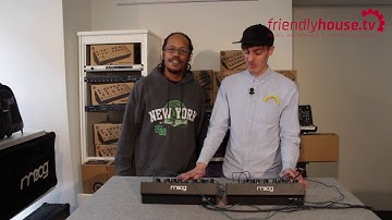 Unboxing a Moog DFAM & Mother 32 - the funny way!