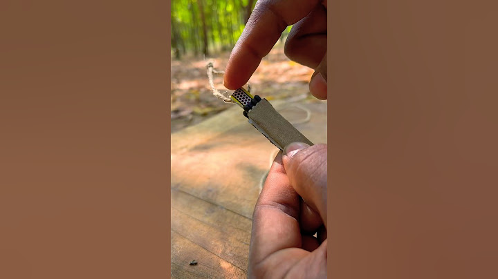 Survival Skills: How to Make Stormproof Matches for Rxtreme conditions #survival #camping #hack