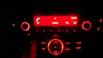 Corsa E Sting 2015 CD30 BT , Bluetooth CD player.