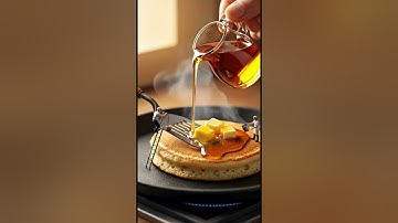 Mini Workers Flip Giant Fluffy Pancakes 🍯🥞 | Miniature Cooking #miniature #ai #pancake #shorts