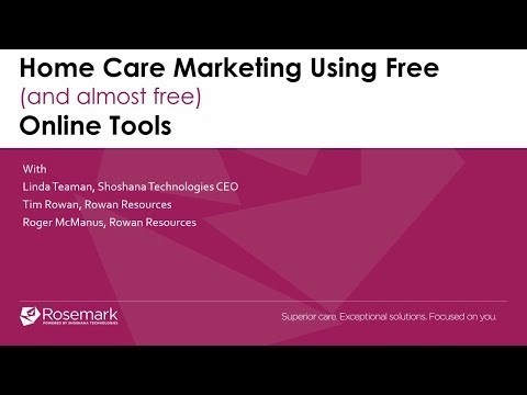 Home Care Marketing Using Free Online Tools