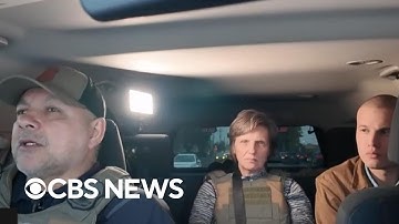 CBS News rides along with ICE officers in Portland