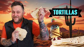Wholly Guacamole! We're Making Tortillas | Flour Tortillas Recipe | Cooking Through History