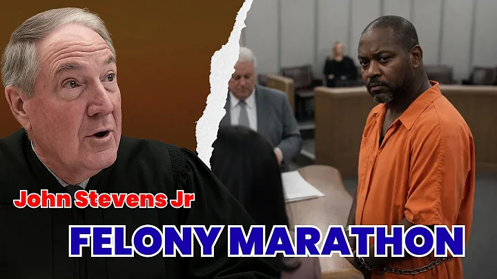Judge Stevens Jr. Hands Down Prison, State Jail & Deferred Sentences in Marathon Court Session