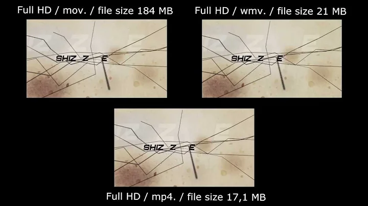 Intro | ShIzZzXmE - Quality Check - MP4 vs WMV vs MOV | HD