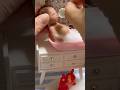 A mini bebê reborn de silicone Emma resmungou para tomar banho #diariodeamorreborn #rebornbabydoll