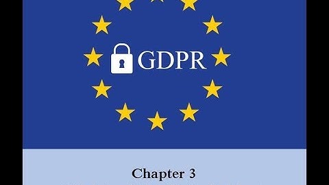 GDPR - Chapter 3 - Article 18-19 - Right to Restriction