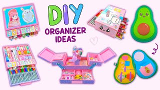 AMAZING ORGANIZER IDEAS  SIDE OPENING DESK ORGANIZER From Waste Cardboard and more...