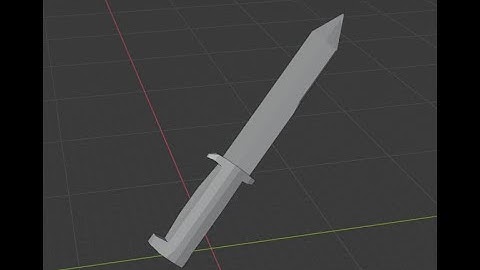 Blender speed Modeling: Knife