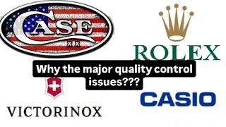 Why do we accept bad quality control?