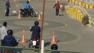 Bike License Trial at RadheRadhe Bhaktapur || how to pass bike trail