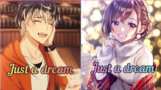 Nightcore - Just a dream ( Switching Vocals ) Lyrics Resimi