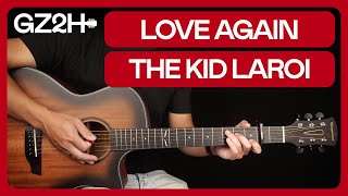 Love Again Guitar Tutorial - The Kid LAROI Guitar Lesson |Chords + Strumming|