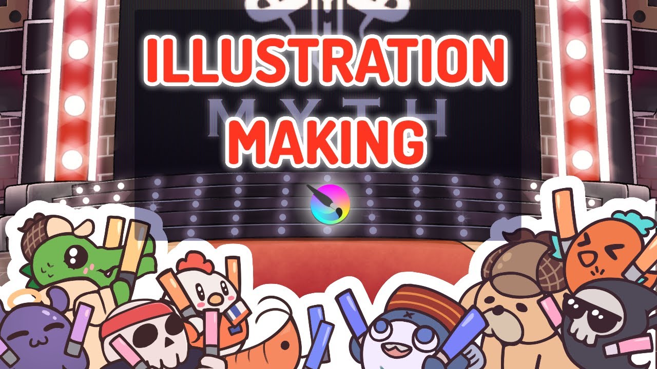 (Illustration Making) The Perfect Quintet!