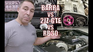 Is the Barra 4.0L block better than the 2JZ and RB30?