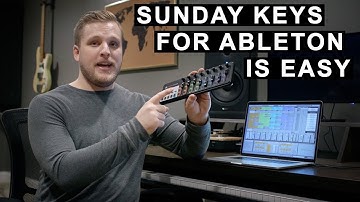 Using Sunday Keys for Ableton is EASY!!!