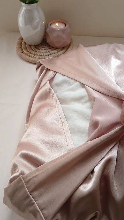 Sew Satin Like a PRO (Beginner Guide)