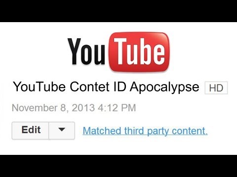 YouTube Content ID Apocalypse (What's Going On?)