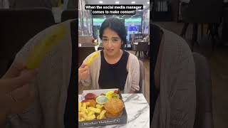 When the social media manager comes to make content! #croydon #fishandchips