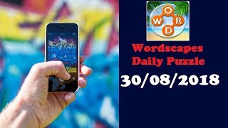 Wordscapes Daily Puzzle August 30 2018 | Wordscapes Daily Answers