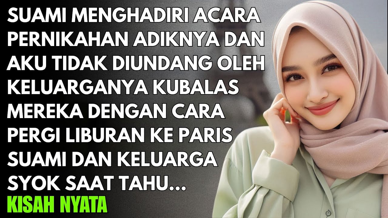 SUAMI BILANG JENGUK IBUNYA TERNYATA DIA HADIRI PERNIKAHAN ADIKNYA - AKU TAK DIUNDANG INI BALASANKU..