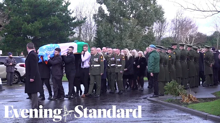 Mourners attend funeral of Irish peacekeeping sold...