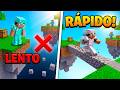 COMO FAZER PONTE RÁPIDA NO MINECRAFT SKY WARS (Tutorial Passo a Passo)