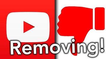 YouTube Removing Dislikes...