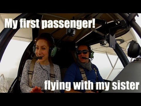 My First Pasenger! GoPro Flying Video