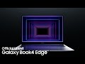 Galaxy book4 edge unveiling  samsung