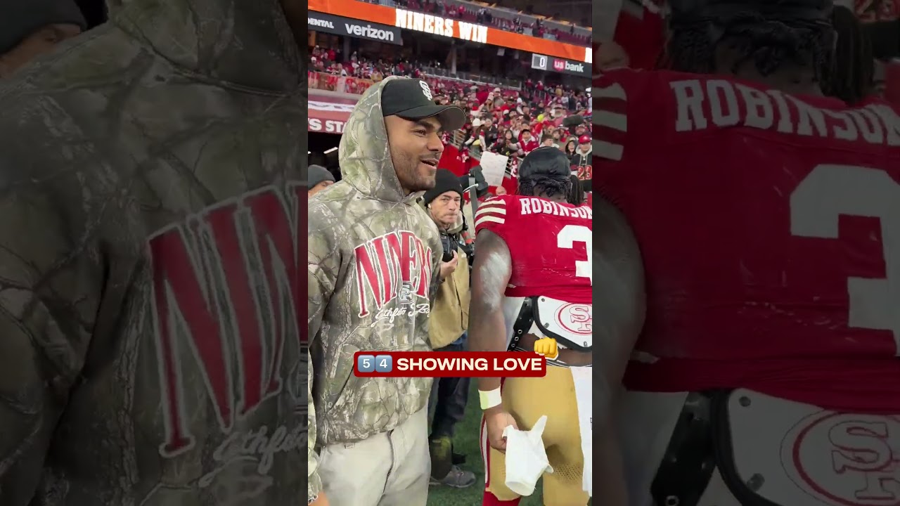 WATCH: Dub City dabs 👊  #49ers #nfl #win