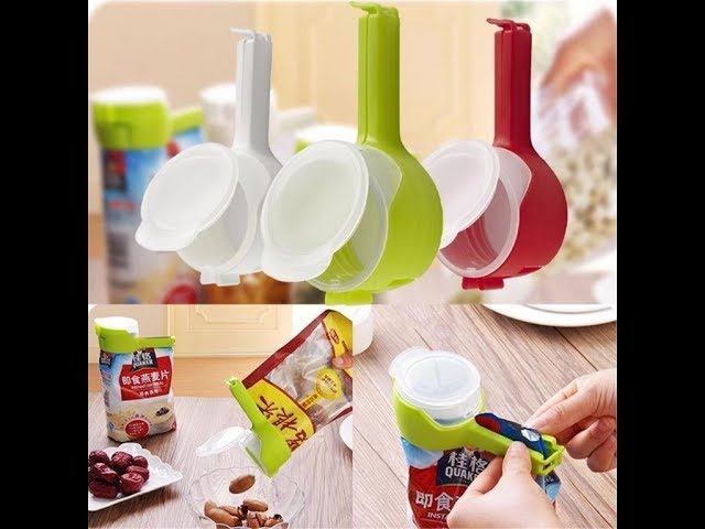 LONOOR Food Seal Clip pour Storage Bag Clips Snack Sealing Clip Clamp  Sealer hot 